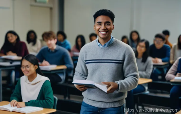 멀티모달 학습을 위한 전문가 인터뷰 - **Prompt:** A dynamic split-screen image contrasting traditional learning with modern experiential l...